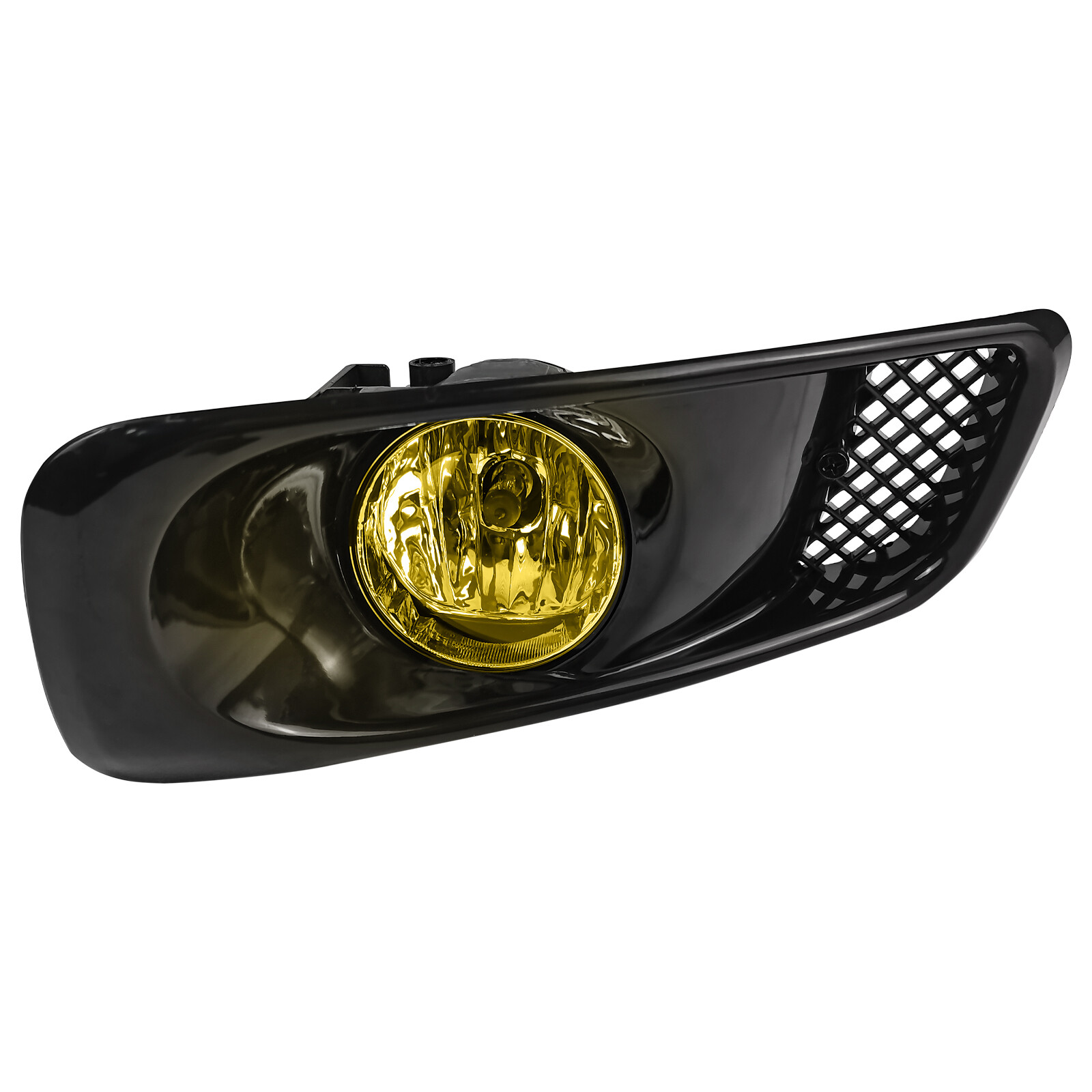 Fits 1999-2000 Honda Civic Front Bumper Yellow Lens Halogen Fog Lights Lamp pair