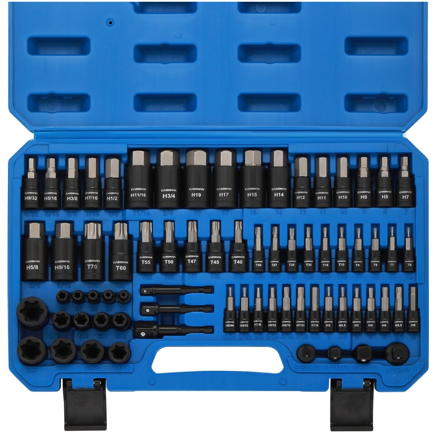 Professional 71-Piece Hex & Torx Socket Bundle