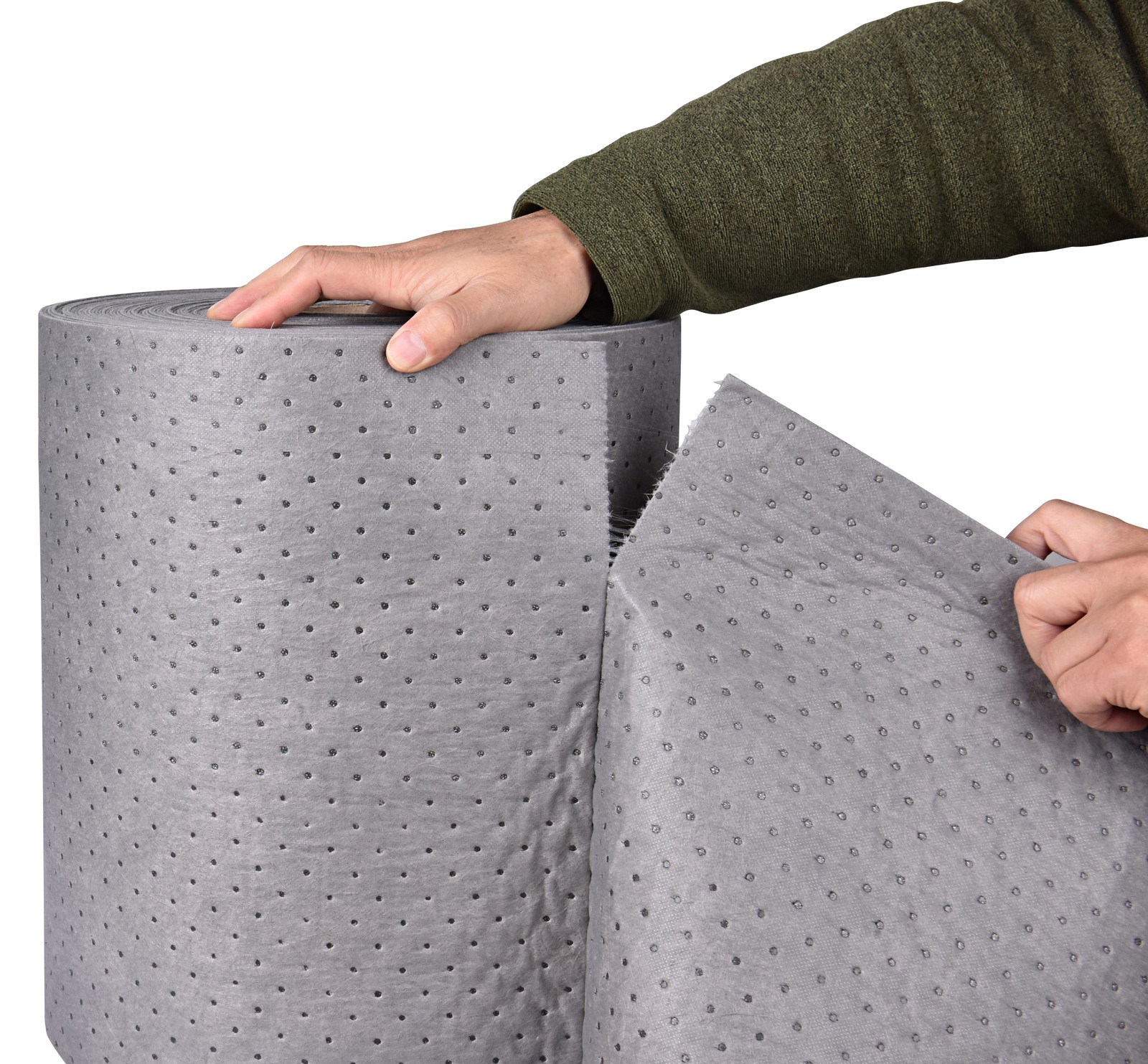 US Universal Heavy weight Oil Absorbent Mat Roll New Pig Alike 150 x 15 120 Pads