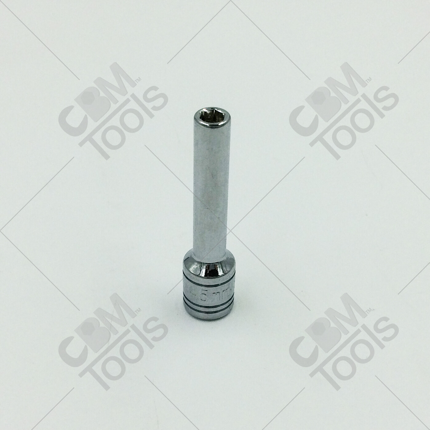 SK Hand Tools 41698 4.5mm 1/4″ Drive 6 Point Metric Deep Chrome Socket