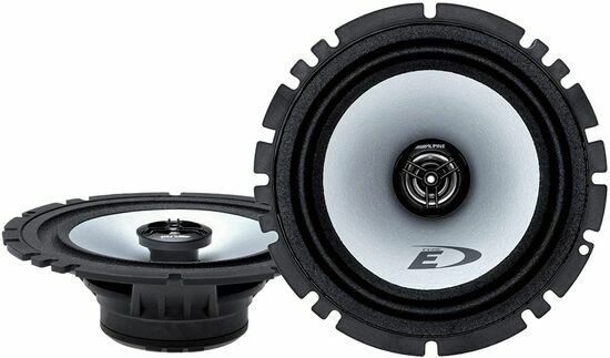 2) Alpine SXE-1726S 6.5″ 220W 2-Way Coaxial Car Audio Speakers