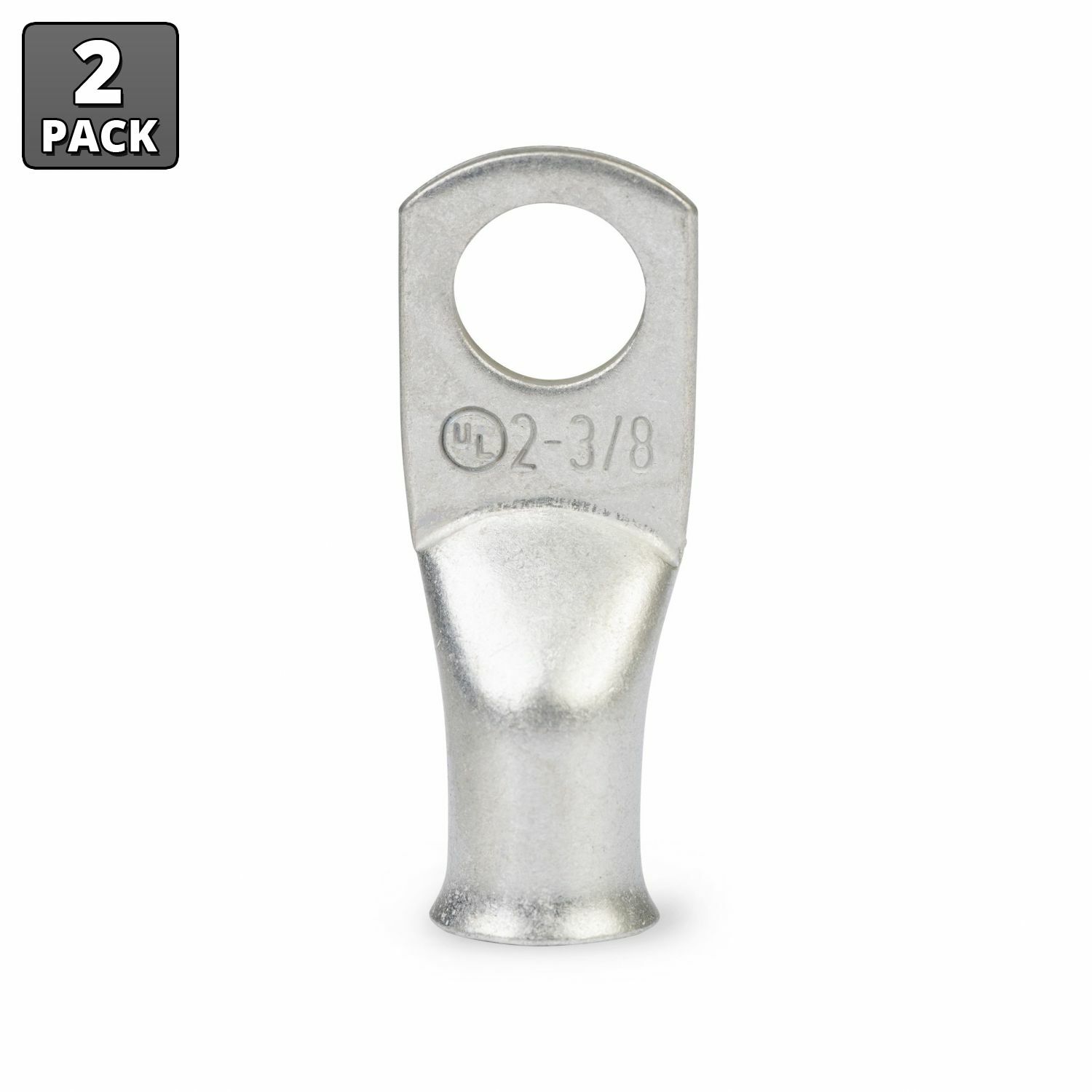 Ancor 252266 2 AWG, 3/8 in Tinned Lugs, 2 Pack