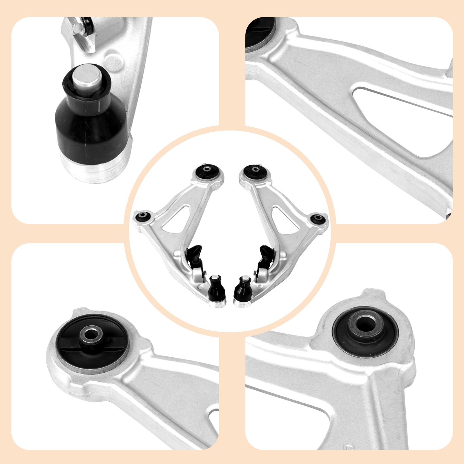 Rear Upper Adjustable Control Arm Left & Right Pair Set For Honda Element CR-V