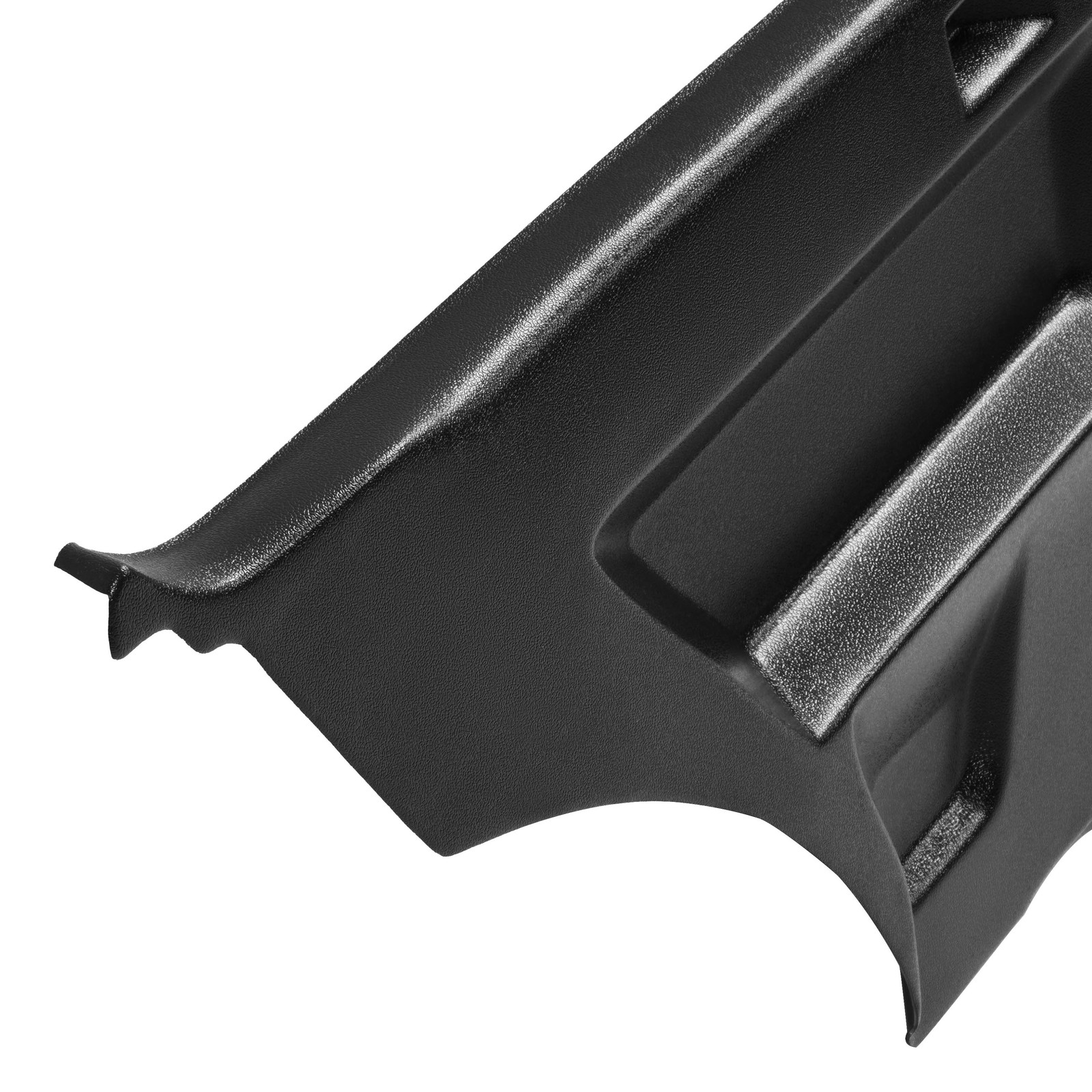 Rear Inner Door Panels Pair Black ABS Plastic Replacement For BMW E36 coupe