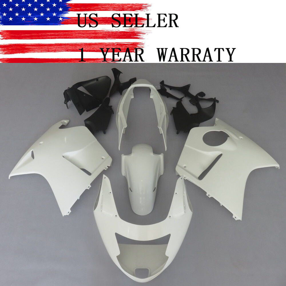 Fits For Honda CBR1100XX 1997-2007 Blackbrid ABS Injection Molded Unpainted Raw