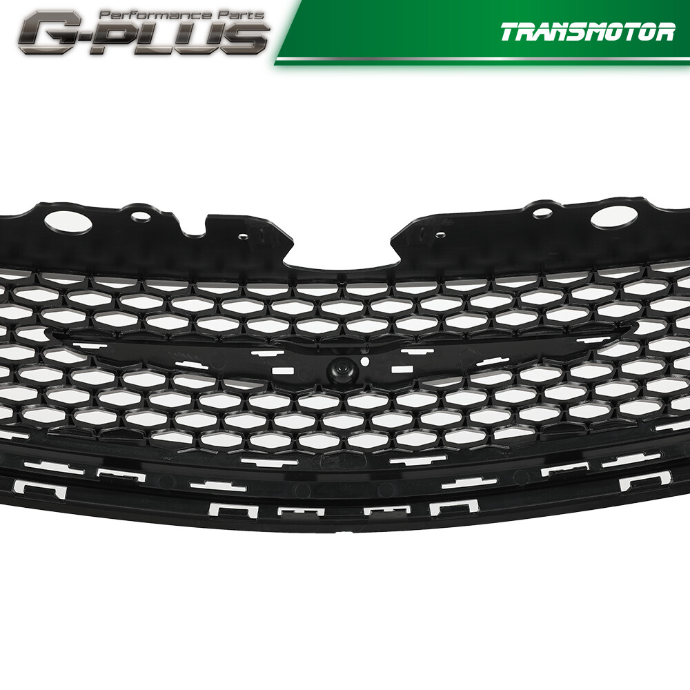 New Fit For 2015 2016 2017 Chrysler 200 Black Upper Grille Assembly 68103934AC