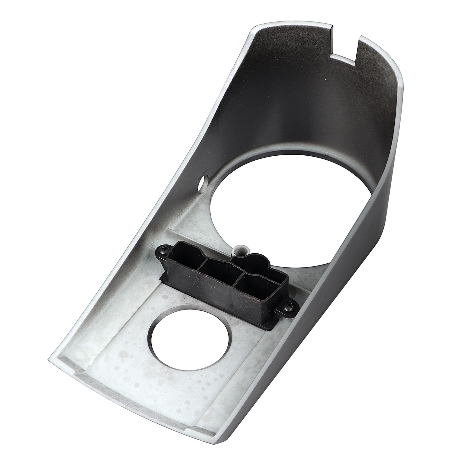 Black ABS Plastic Front Speedo Dash Panel Cover Kit For Harley Electra Glide FLH