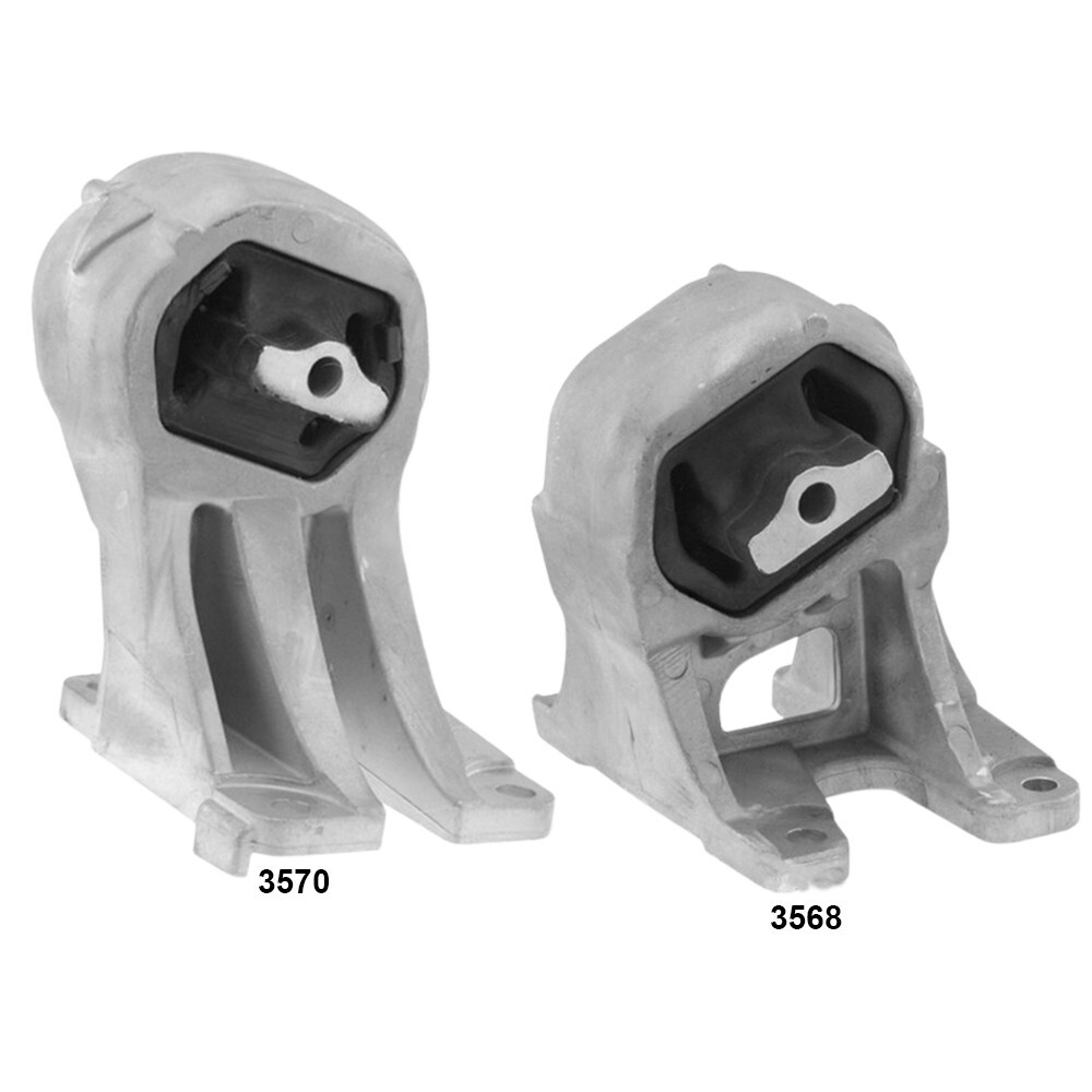 Front Left & Front Right Engine Mounts 2PCS For Ram 1500 23-19 V8-5.7L
