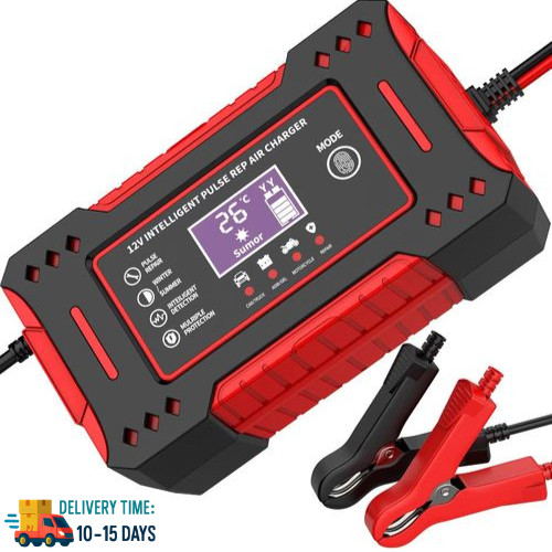12V Smart Car Battery Charger Automatic Lifepo4 Repair Maintainer Trickle