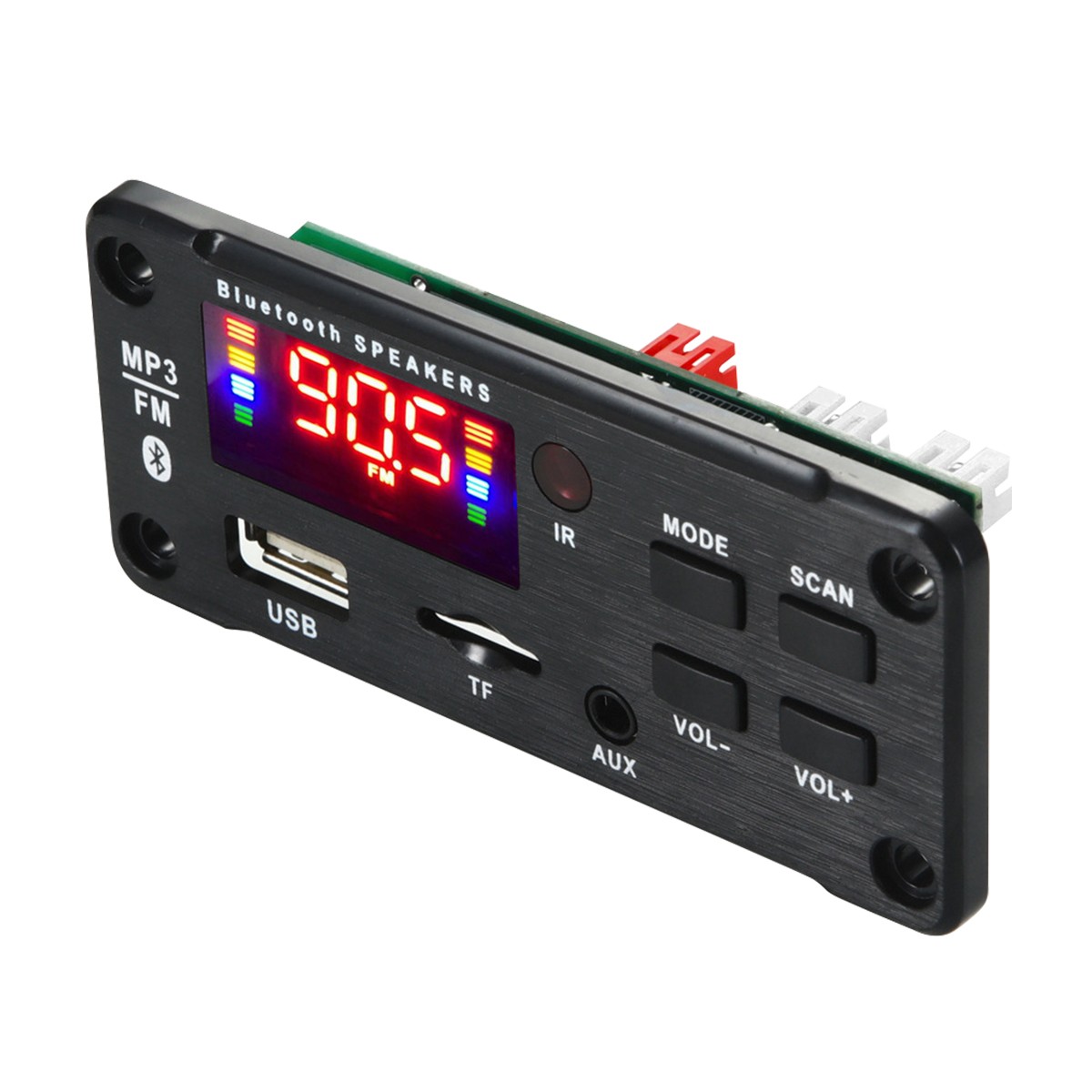 Amplifier Bluetooth 5.0 MP3 Player Decoder Board Car FM Speaker Module 2x25W 12V