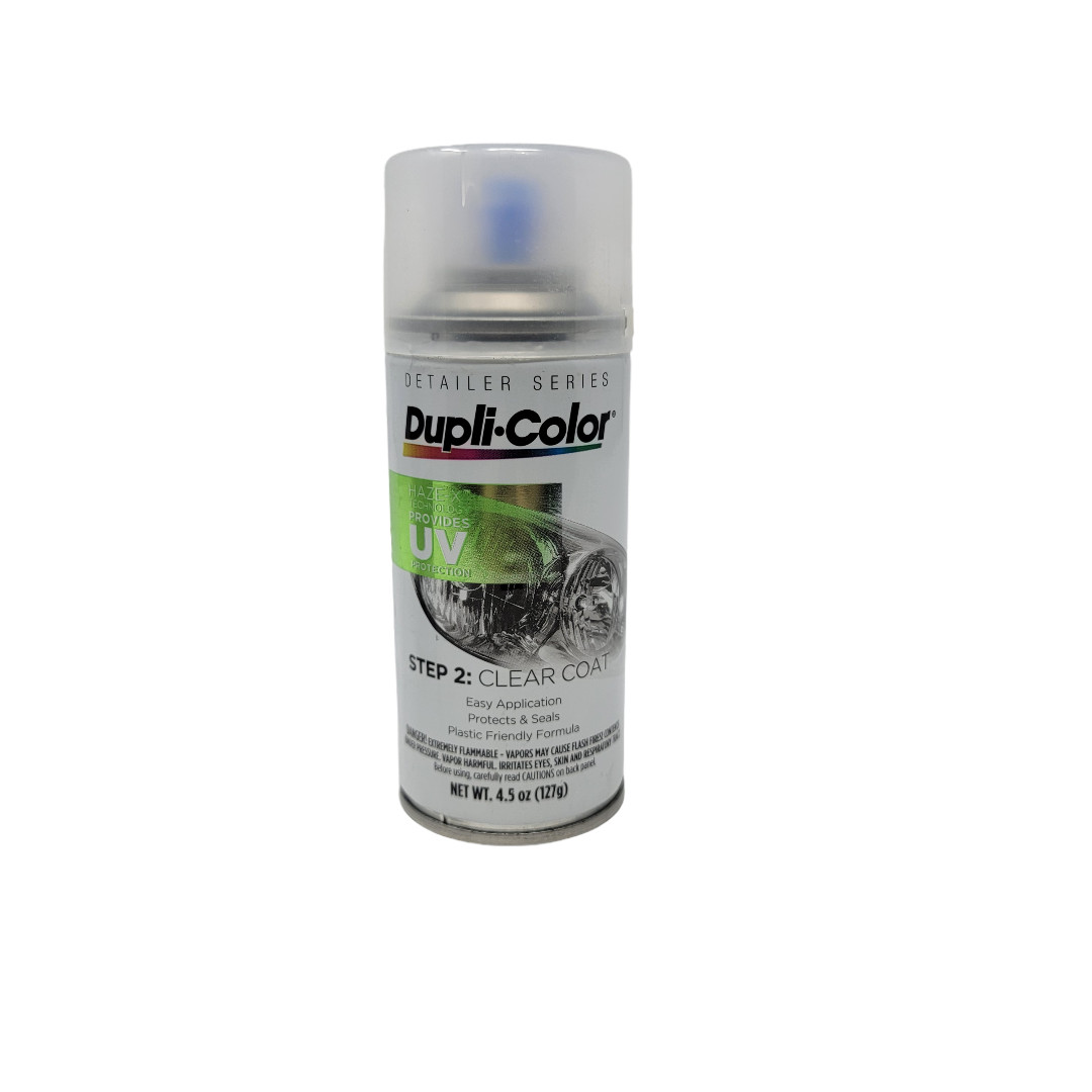 Duplicolor HLR100 Headlight Restoration Kit with UV Protection Clear Coating