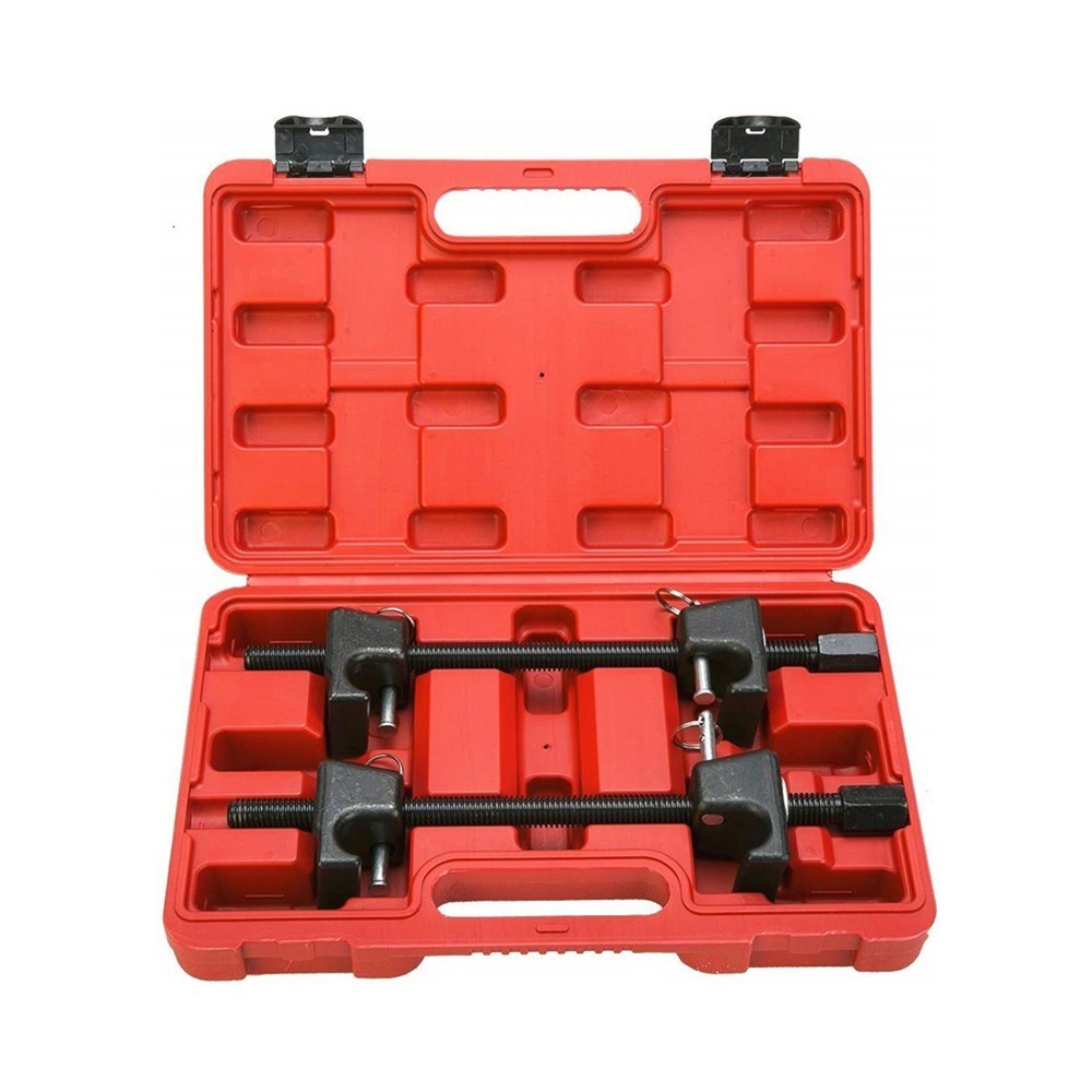 Heavy Duty Coil Spring Compressor Suspension Spring Clamp With Safety Bracket