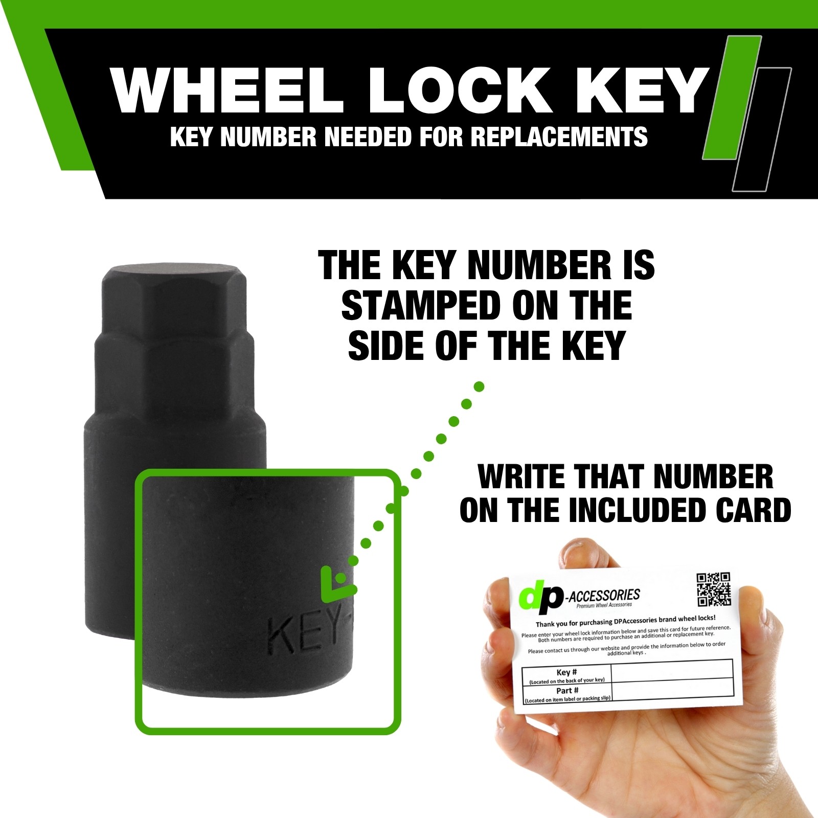 Black Wheel Locks compatible with 2004-2007 Saturn Ion Red Line | Factory Rims
