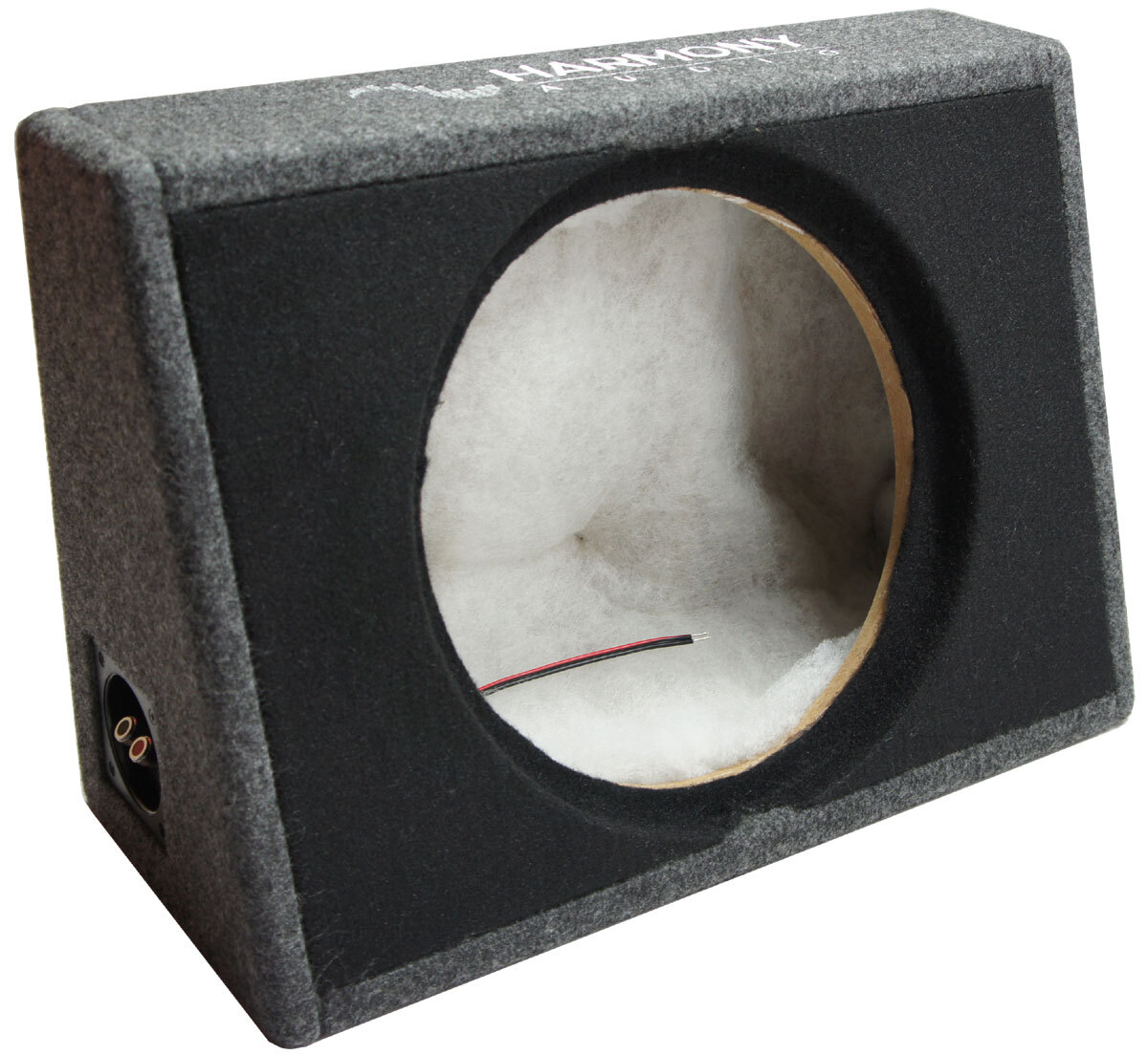 Harmony Audio HA-ET112 Single 12 Empty Sealed Truck Shallow Sub Box Enclosure