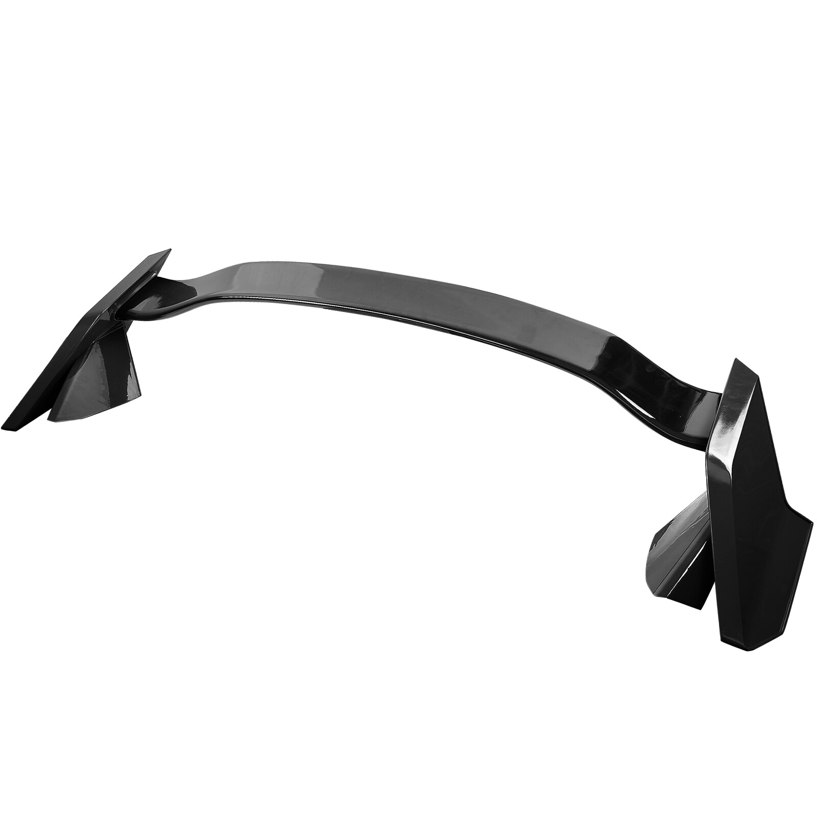 FOR 16-21 HONDA CIVIC 4DR SEDAN GLOSS BLACK TYPE R STYLE REAR TRUNK SPOILER WING