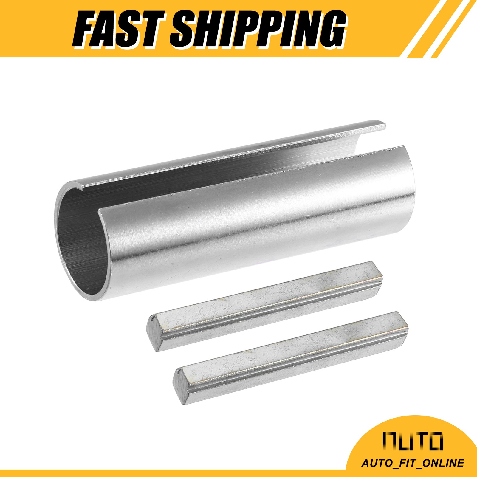 Single 7/8″ to 1″ Engine Pulley Crank Shaft Sleeve Adapter w/Step Key Universal