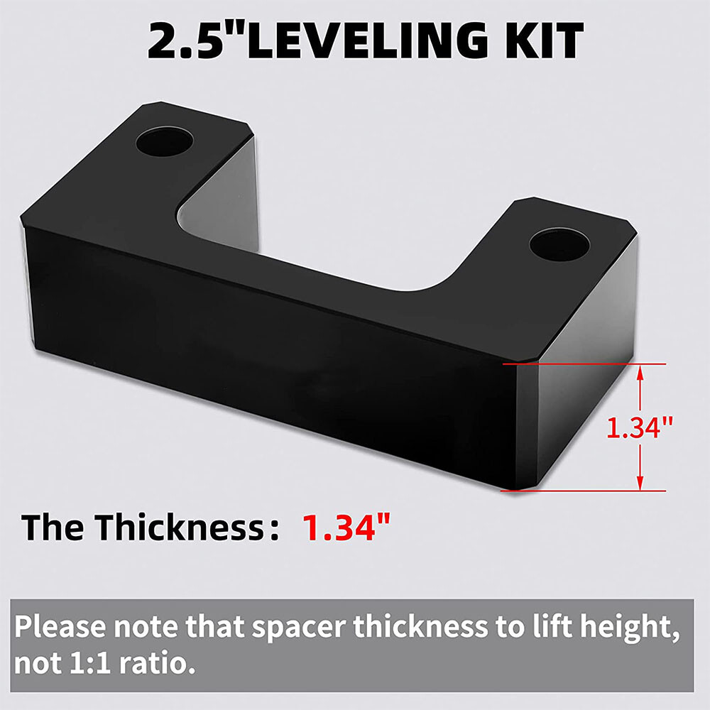 2.5″ Front Leveling lift kit for Chevy Silverado 2007-2025 GMC Sierra GM 1500 LM