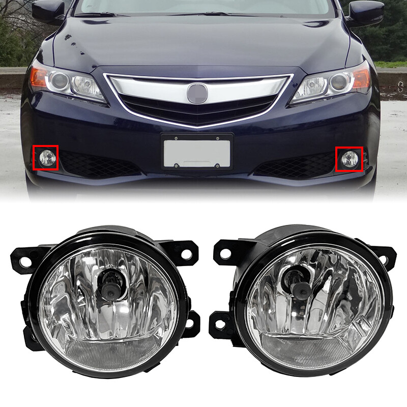 For Acura TSX 2011 2012 2013 2014 TL 2012-13 2014 ILX RDX Fog Light Lamp Pair