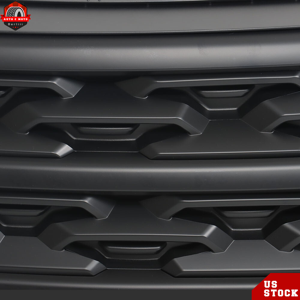 Painted Front Upper Bumper Grille Grill Assembly Fit For 2018 2019 Ford Explorer