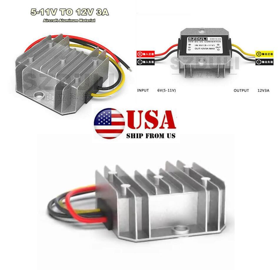 DC 6V to 12V Output Step Up Module Car Regulator Voltage Transformer Converter