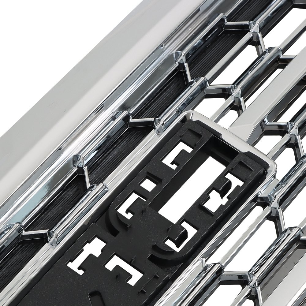Compatible For GMC Terrain 22-23 Front Bumper Grille Chrome Without Camera Hole