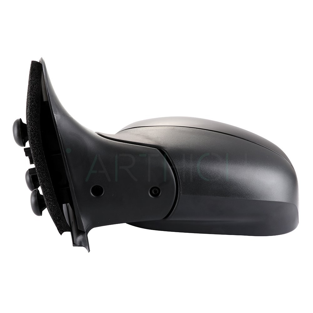 Driver Left Hand Side View For 1997-2004 Ford F-150 Black Manual Fold Mirror