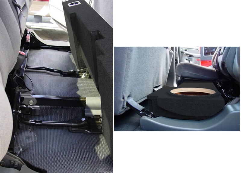 2002-2013 Cadaillac Escalade Ext Stereo Dual 12″ Subwoofer Enclosure Sub Box New