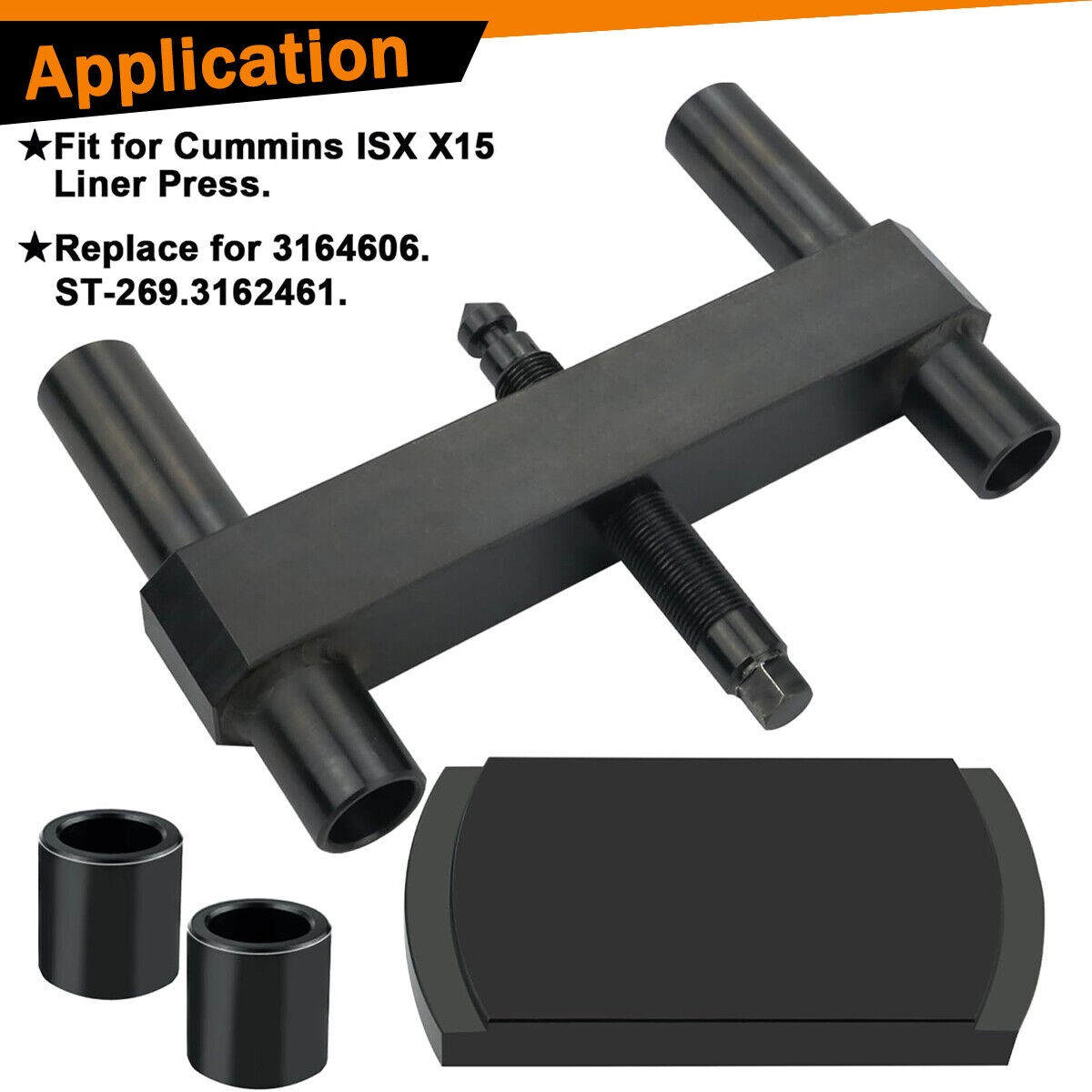 3164606 Cylinder Liner Press Installer Tool Heavy Duty For Cummins ISX X15