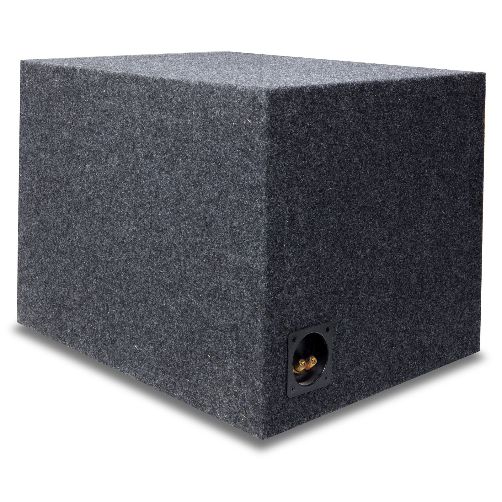 Car Audio Single 15″ Vented Square Sub Box Enclosure fits Kicker L7 Subwoofer