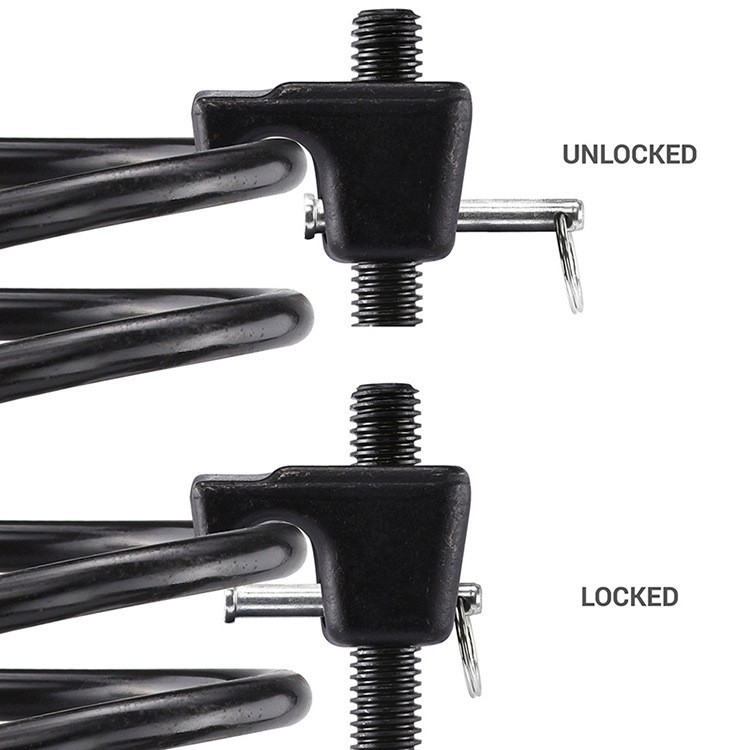 Heavy Duty Coil Spring Compressor Suspension Spring Clamp With Safety Bracket