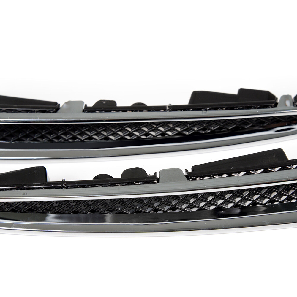 Pair Headlights Left & Right Lower Trim Moulding Fit For 2013-2016 Ford Escape