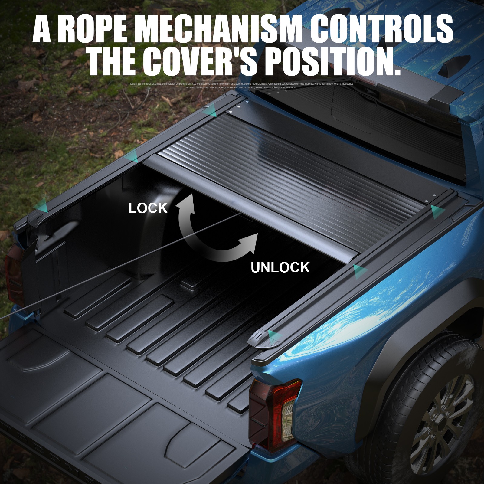5.5FT Hard Tonneau Cover For 2009-2025 Ford F-150 F150 Truck Bed Aluminum Alloy