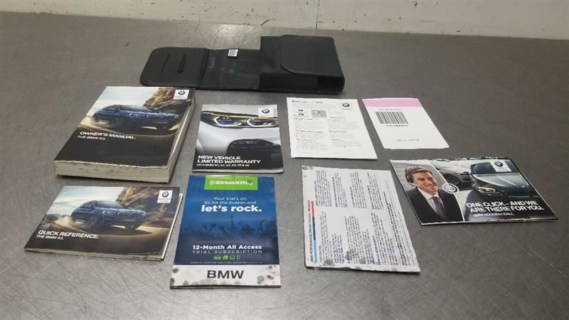 19 2019 BMW X3 M40i OEM OWNERS MANUAL WITH CASE