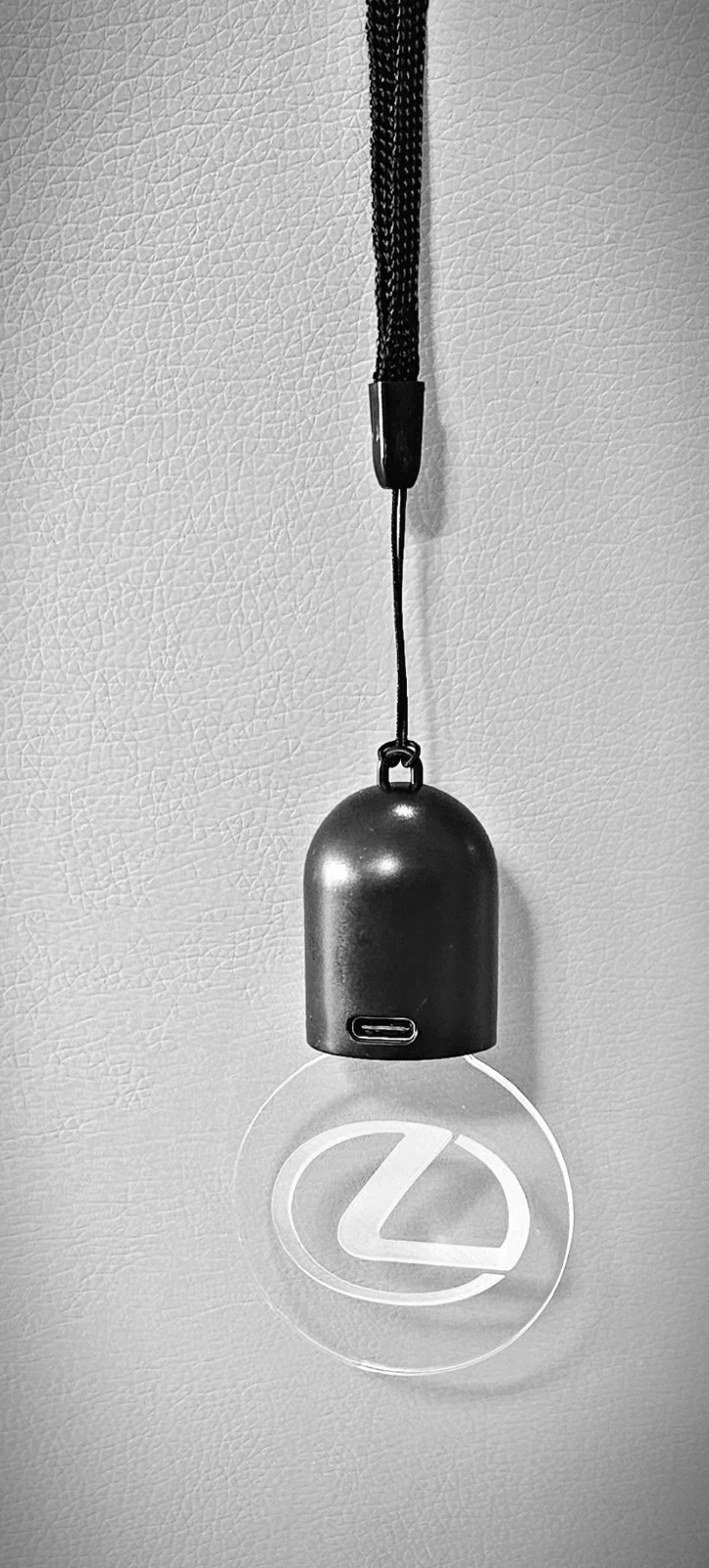 Lexus LED Rearview Mirror Accessory USB-C Rechargeable White Amber Light
