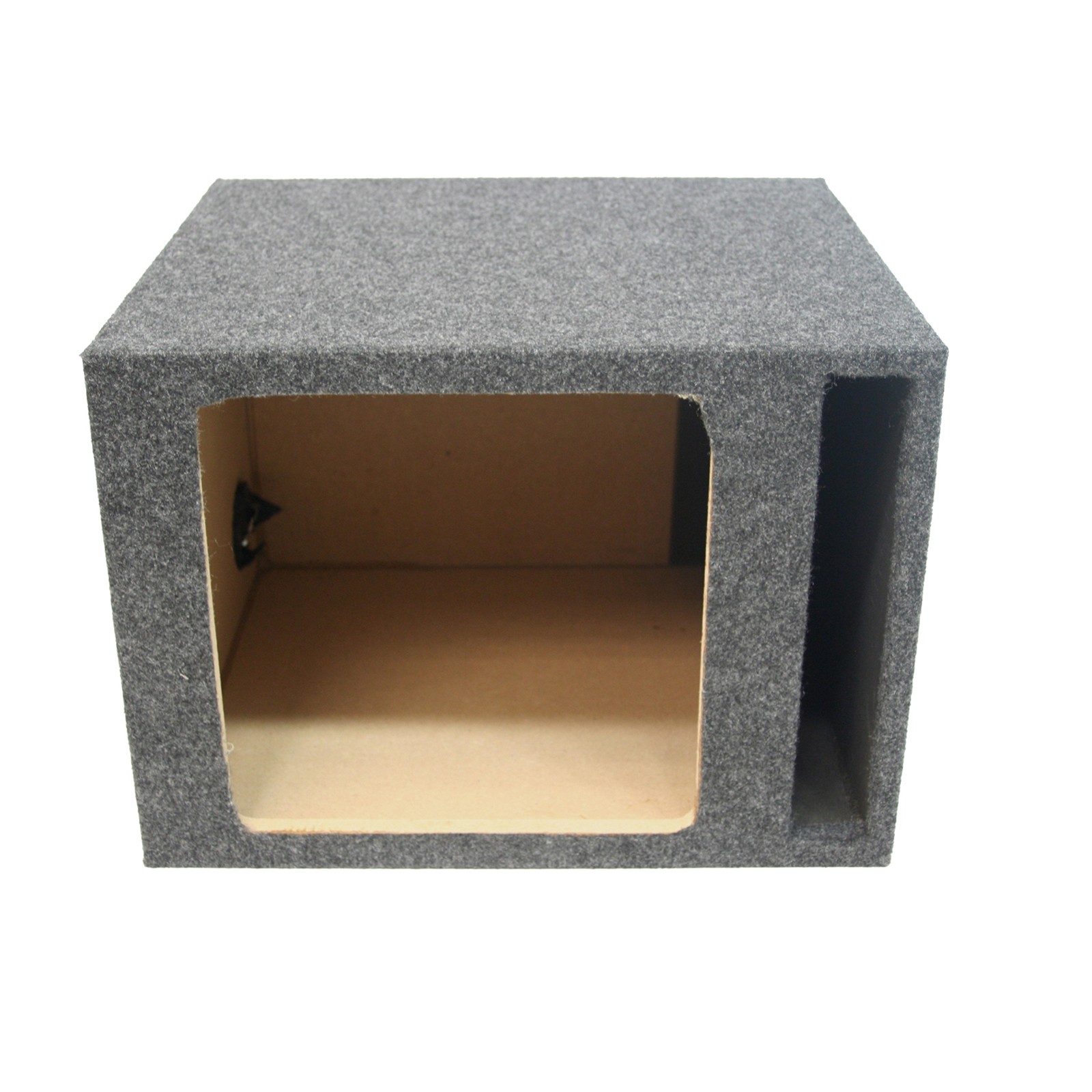Car Audio Single 10″ Vented Square Sub Box Enclosure fits Kicker L7 Subwoofer