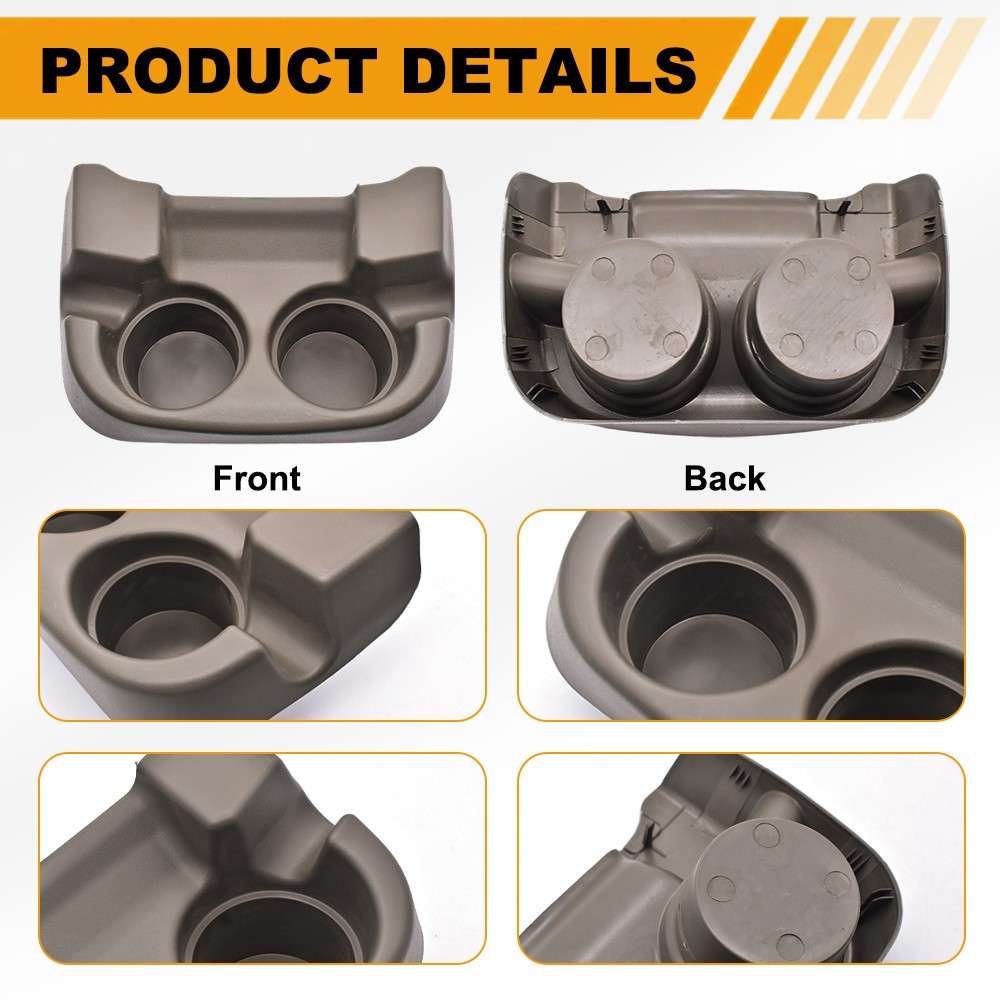 Center Console Cup Holder For 1999-2007 Ford F Series & 2001-2005 Excursion