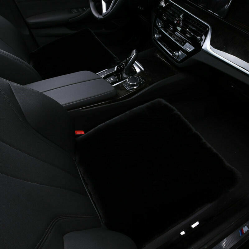 Universal Soft Short Plush Warm Car Seat Cover Cushion Mat Interior Accessories