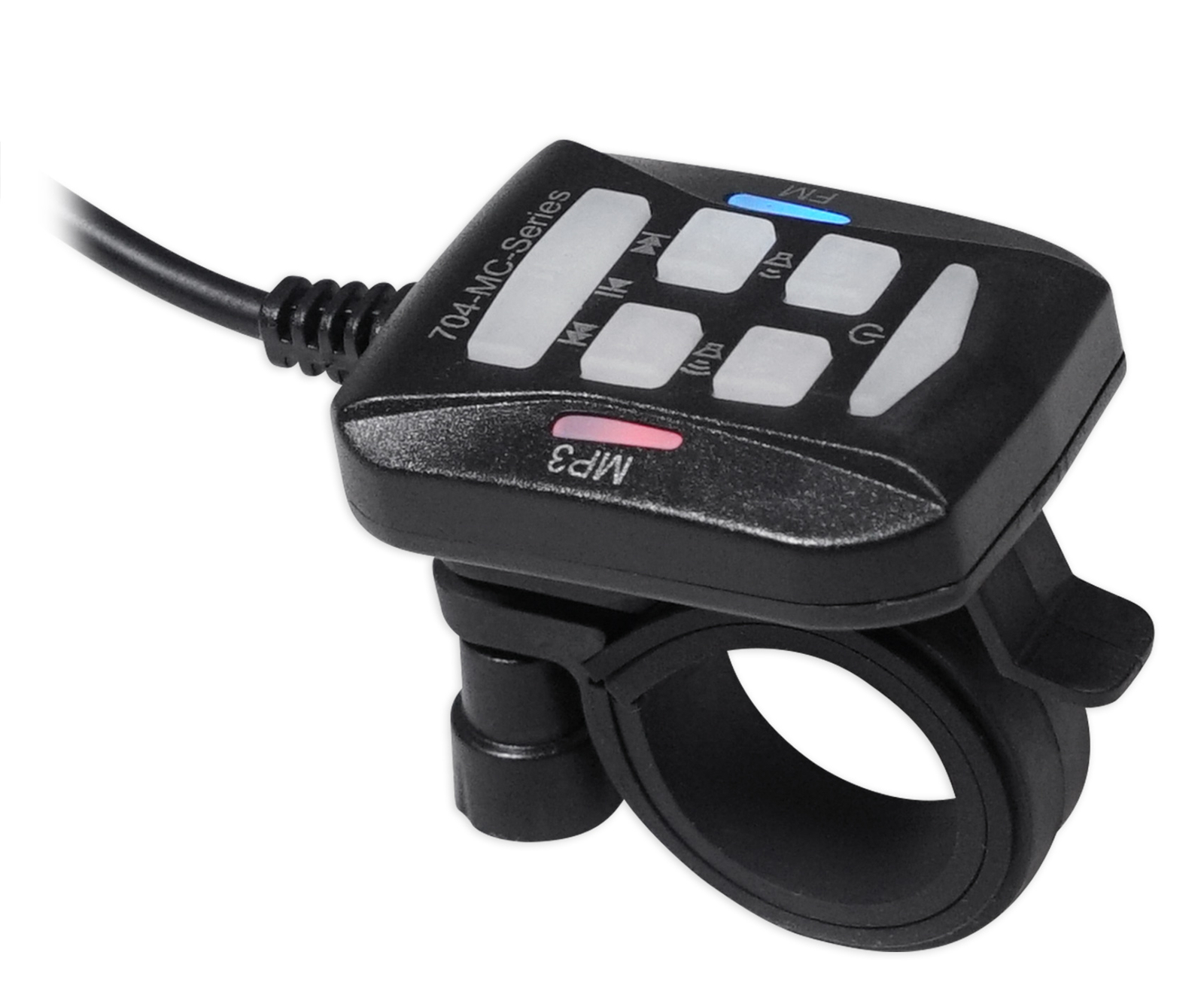 Rockville Bluetooth ATV Audio System w/ Handlebar Speakers For Polaris Sportsman