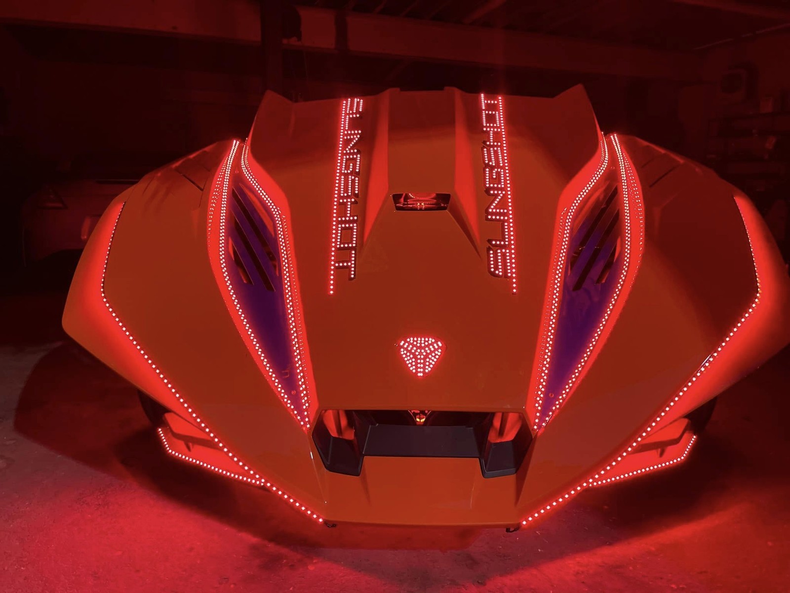 Full Tinted / Clear IP65 CHASING Dynamic Light Strips for Slingshot Motorcycle