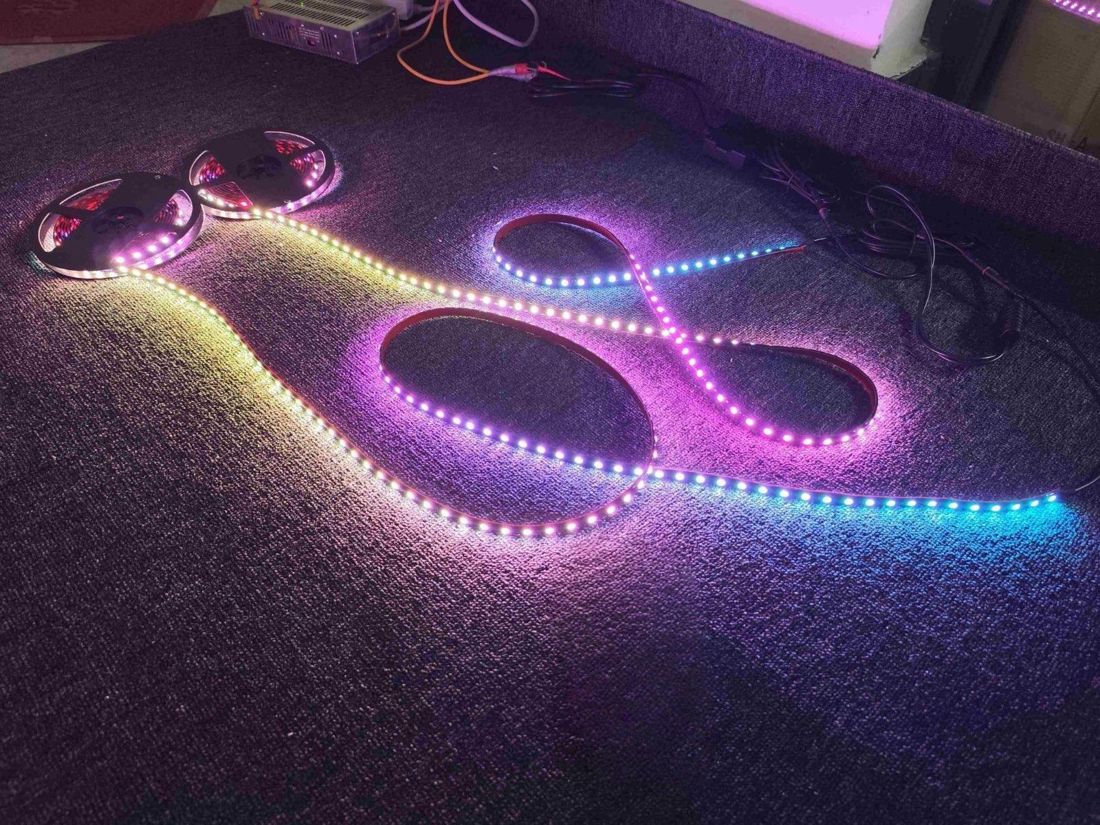 Blackout Tinted 16PCS 4FT Bluetooth IP65 CHASING Strips Lights Polaris Slingshot