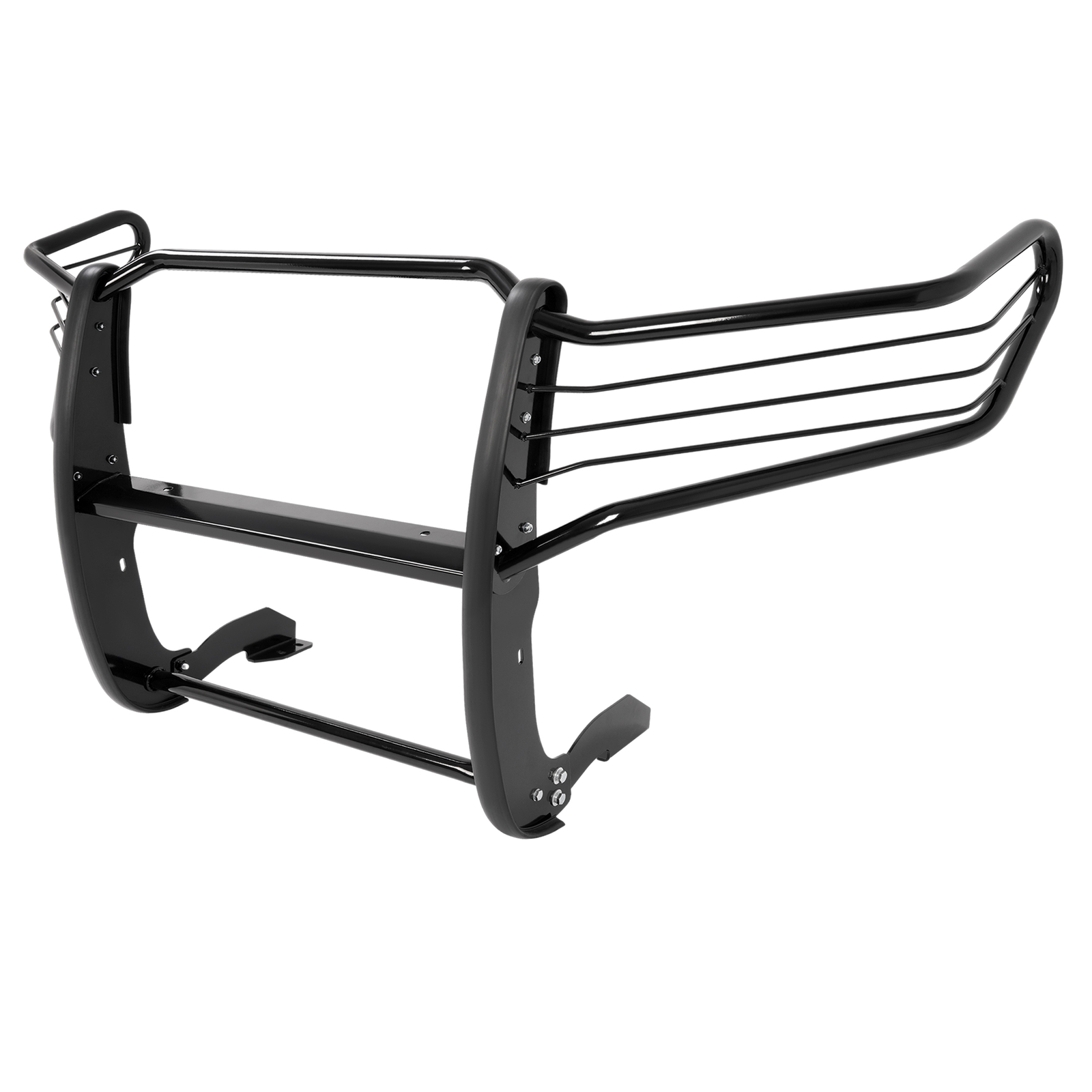 Black Front Bumper Brush Grille Guard Bull Bar For Toyota Sequoia Tundra 2007-22