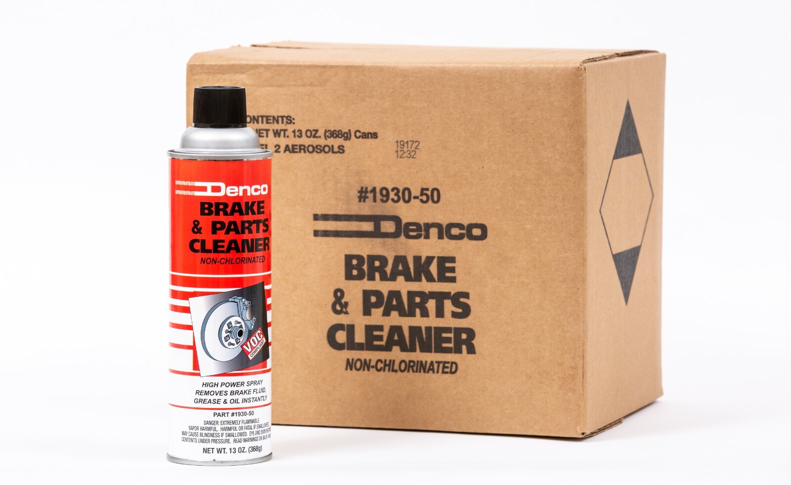 Denco #1930-50 Brake & Parts Cleaner – 13OZ Cans Fifty State Compliant NonChlor