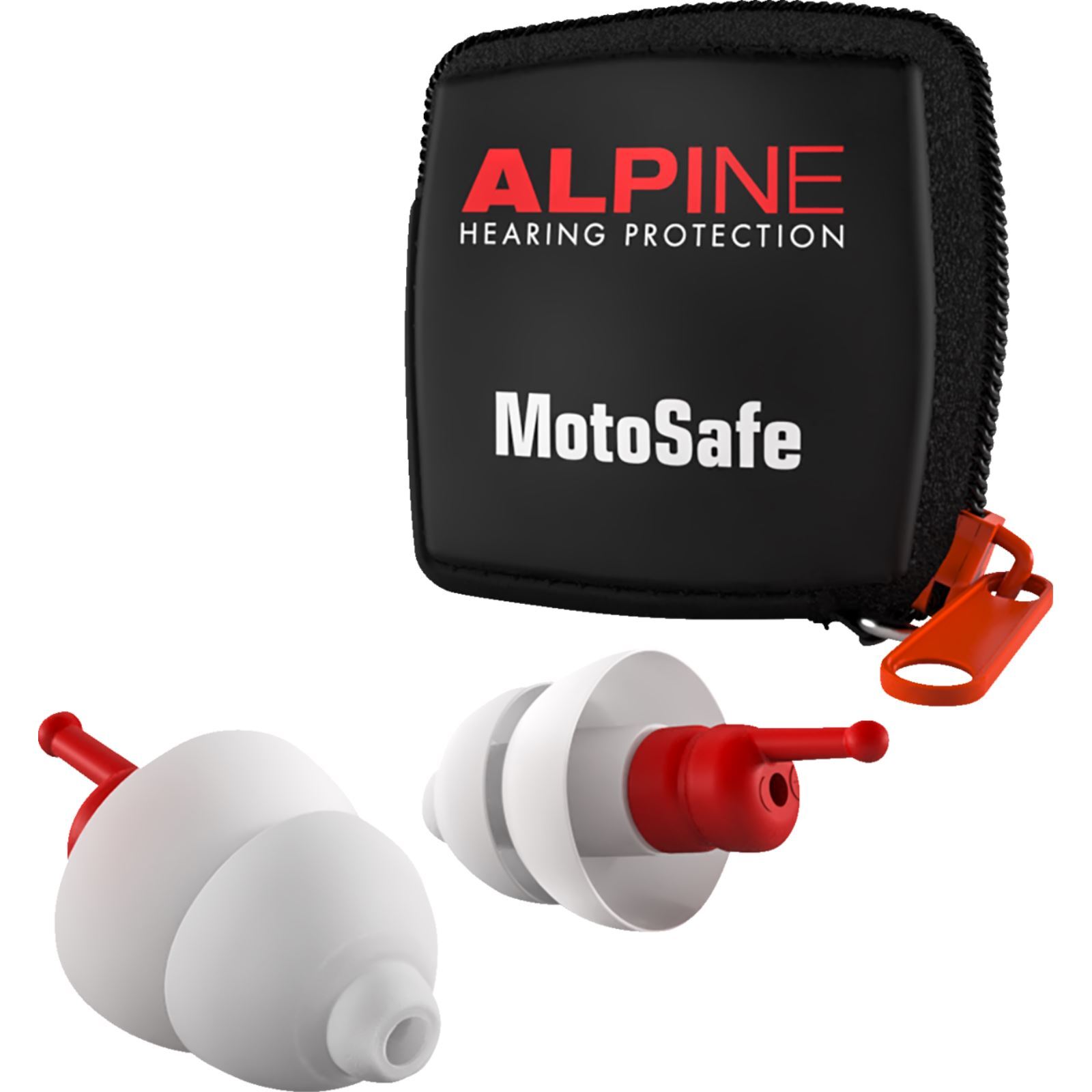 Alpine Hearing Protection MotoSafe Earplugs – Race – Pair 111.23.111