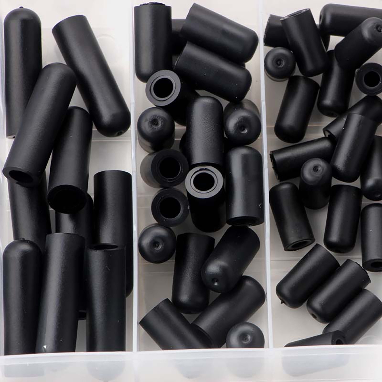 Silicone Hose Cap Vacuum Cap Block Off Assortment Kit For Holley Edelbrock 80Pcs