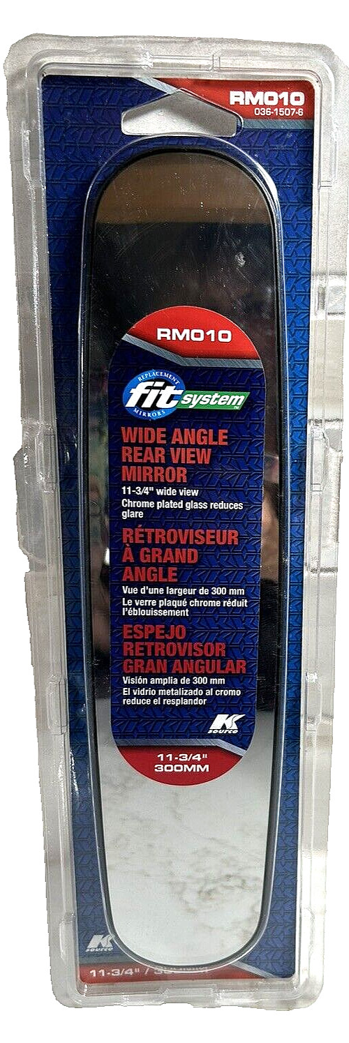 Wide angle panoramic rear view mirror RM010 Fit System 113/4