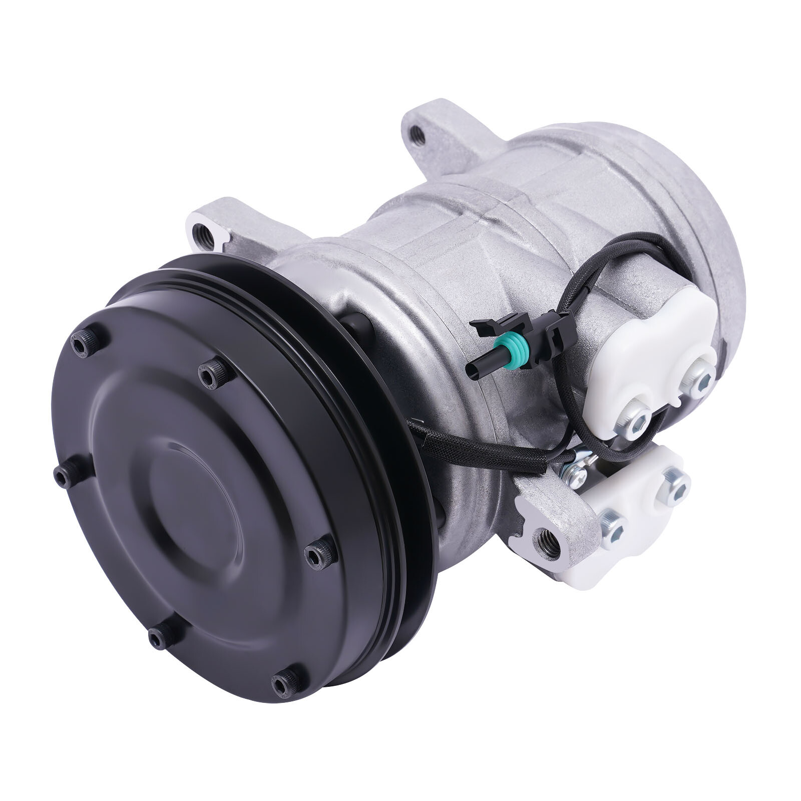 DC 12V A/C Compressor Replacement For John Deere Tractor Loader RE10972/ RE12513