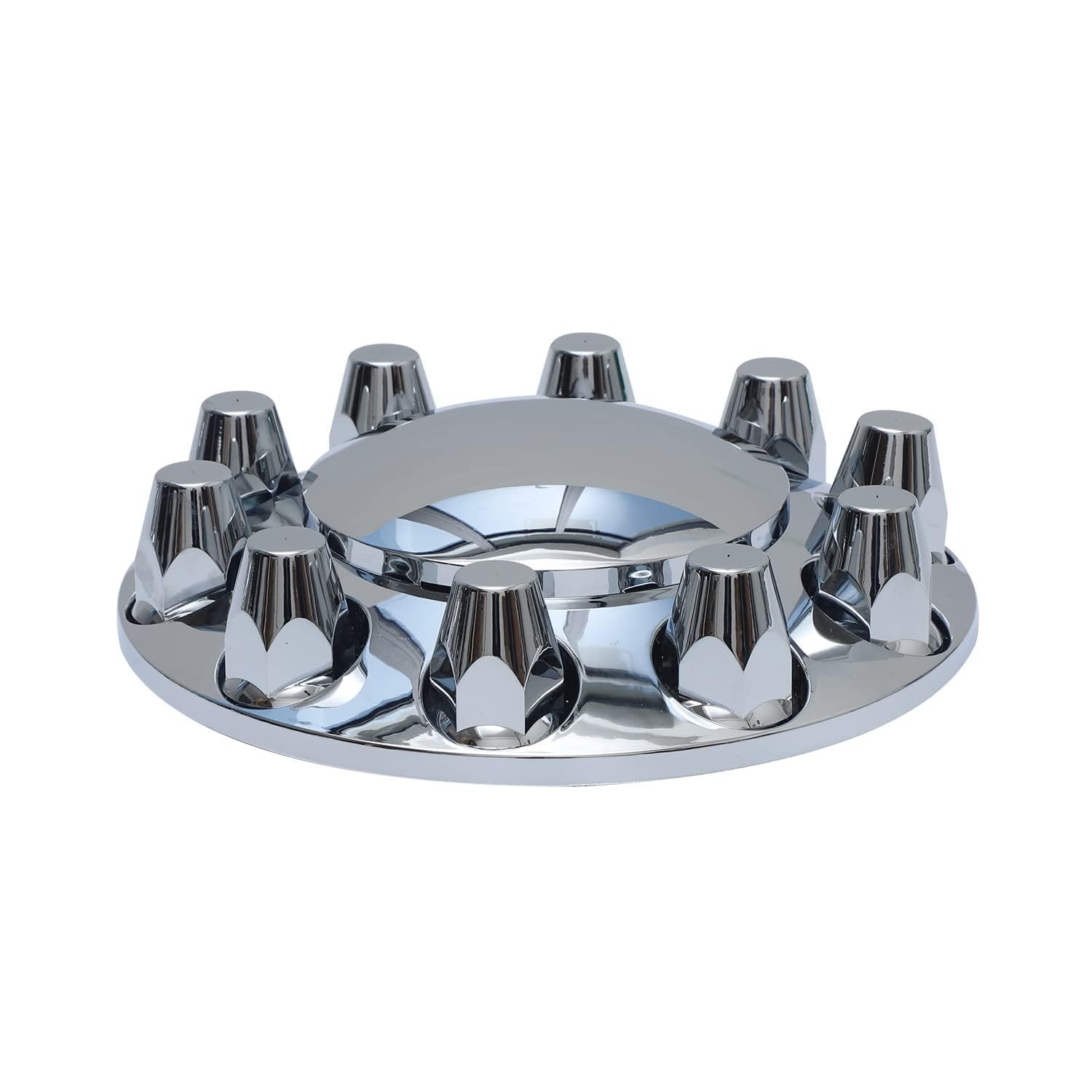 JIARU ABS Plastic Chromed Hubcaps 20 inches, 22.5 24.5 Dome