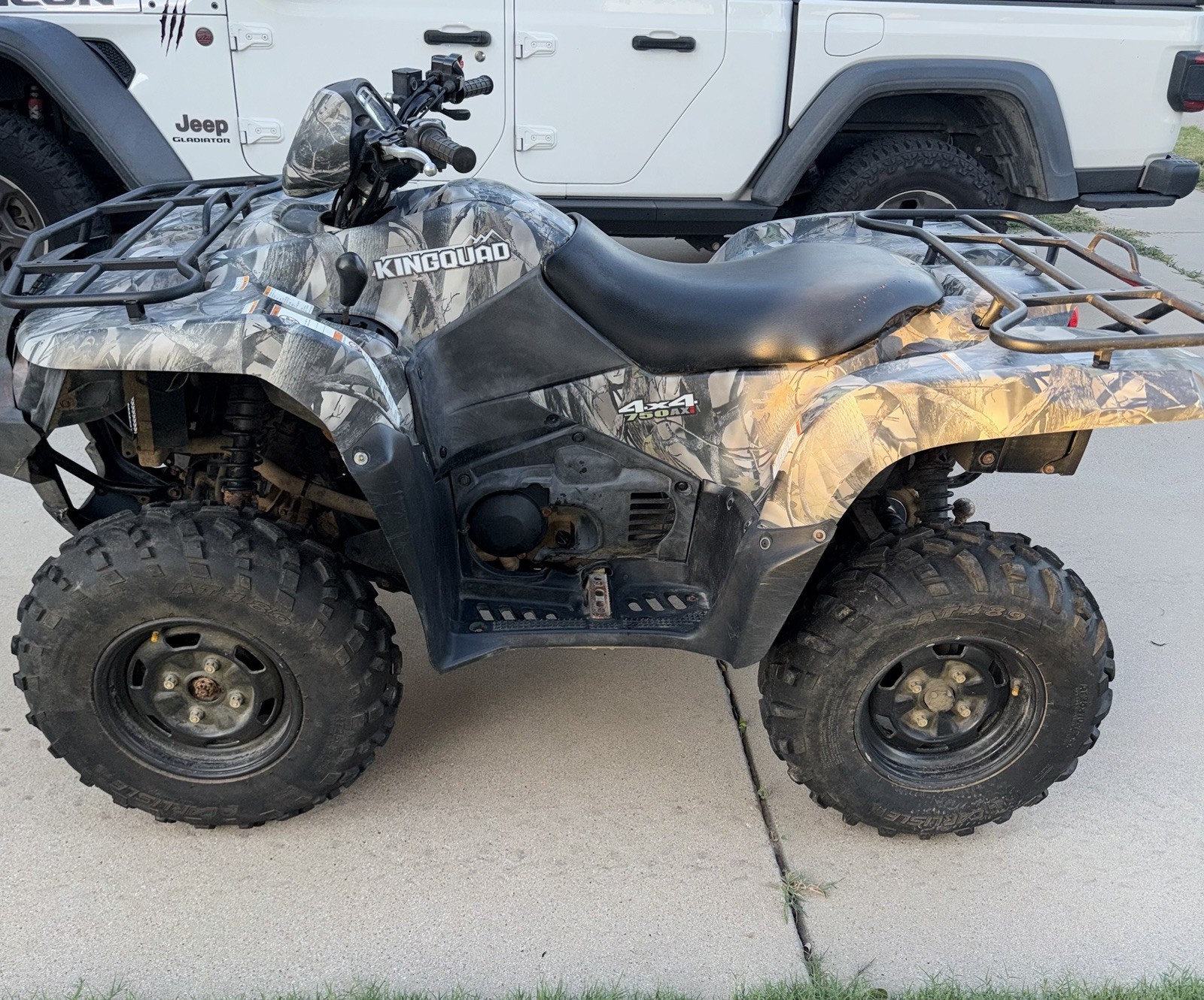 2017 Camo Suzuki LT-A750XCL7 Kingquad 750 AXi