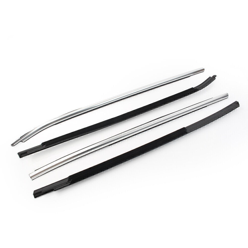 For BMW X3 2011-2017 16 15 4x Rubber Weatherstrip Window Moulding Trim Seal Belt