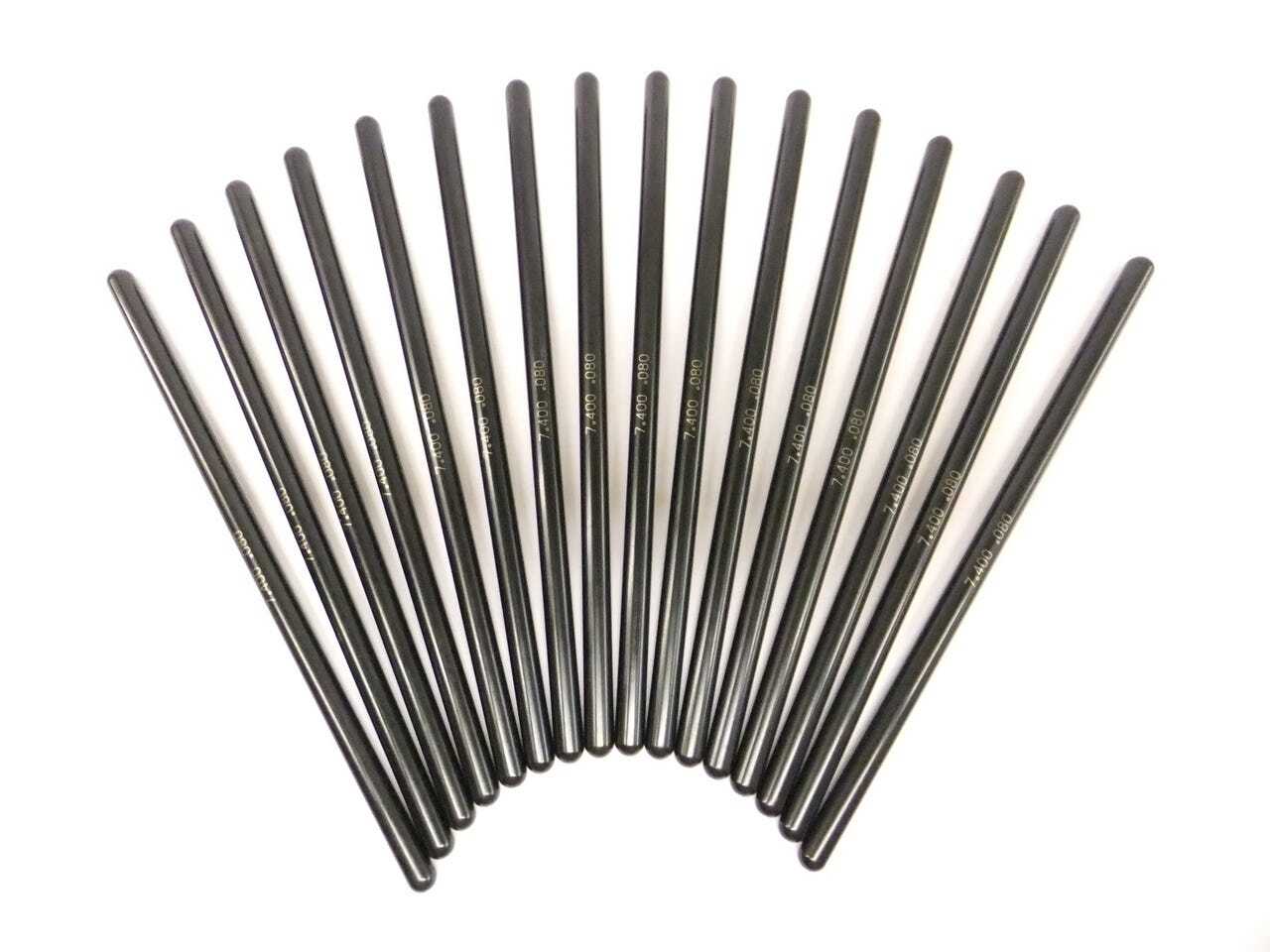 Brian Tooley Racing (BTR) 7.400″ 5/16″ Dia. 0.080″ Wall Pushrod Set of 16